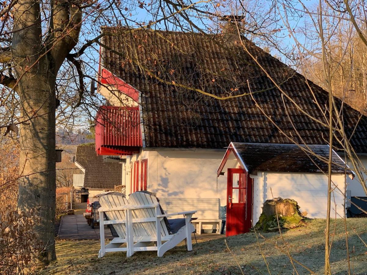 Idylle Seepark - Haus Mit Pool Und Fasssauna Кирххайм Екстериор снимка